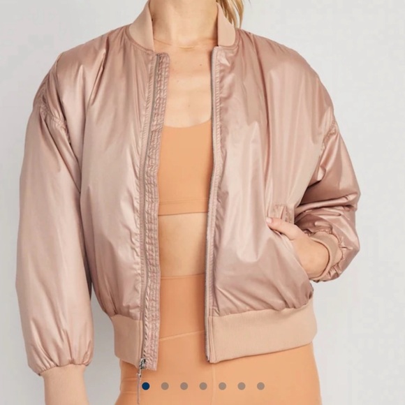 Old Navy Oversized Bomber Jacket - Picture 1 of 4